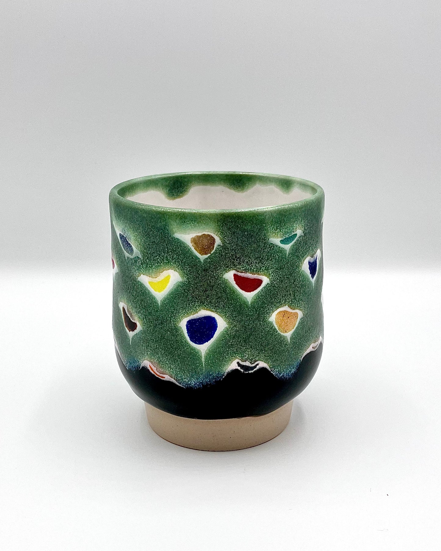 Murano lattice cup
