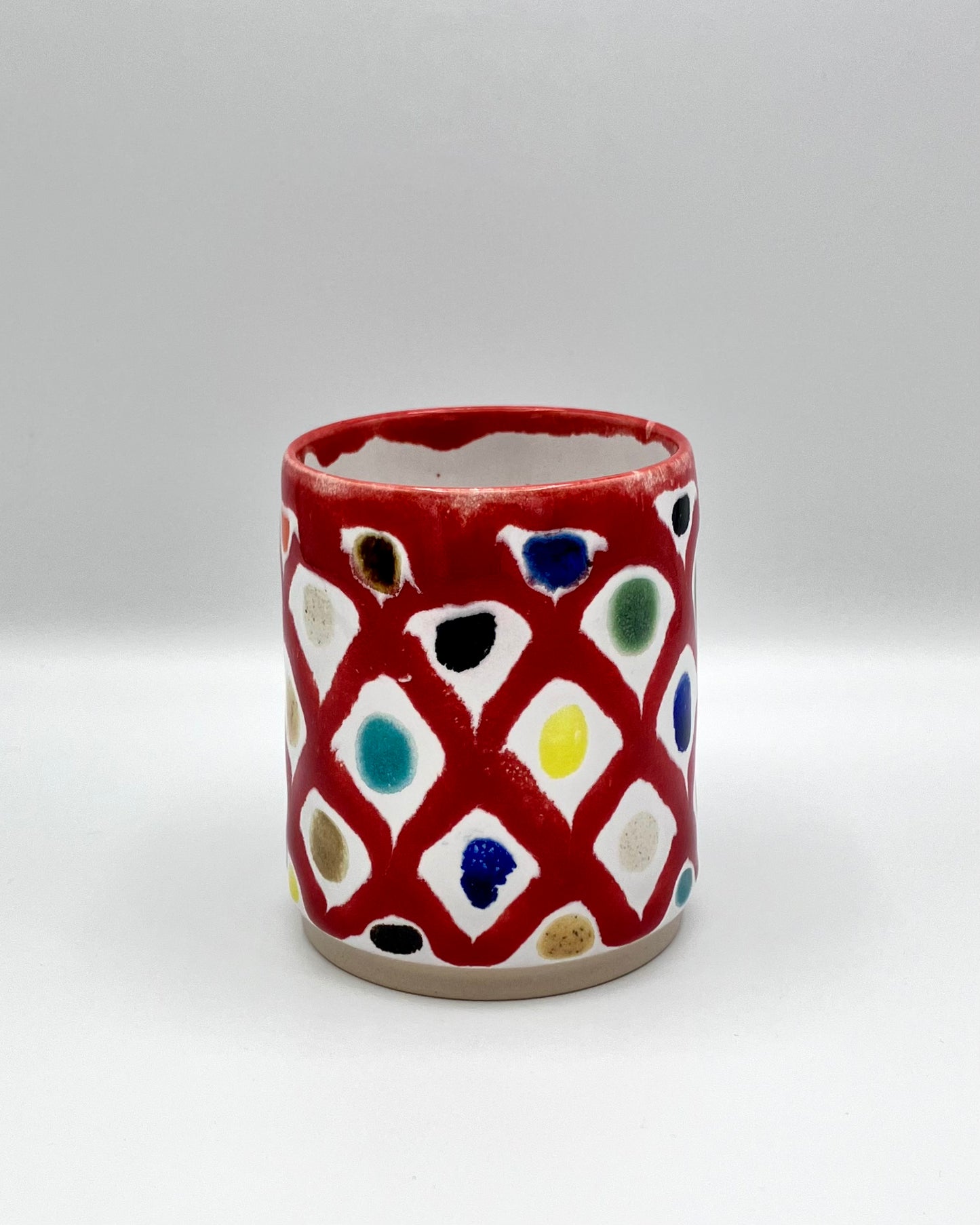 Murano lattice cup