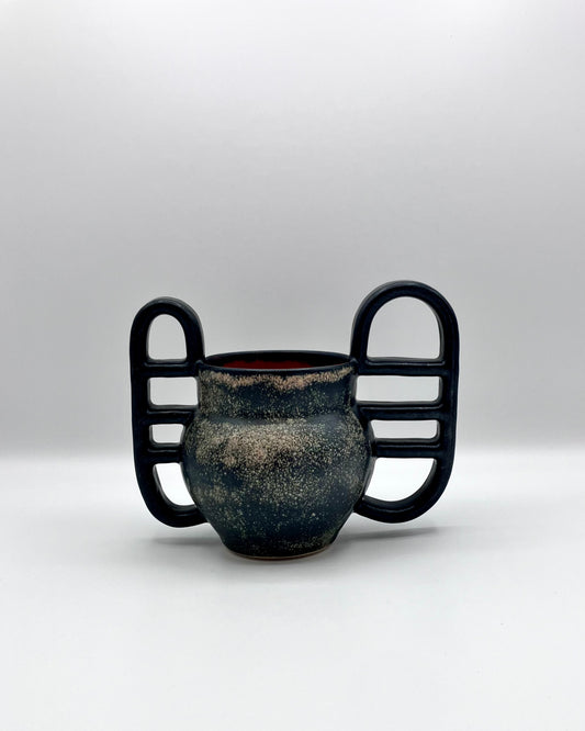 Mug with handles for an adult and a child