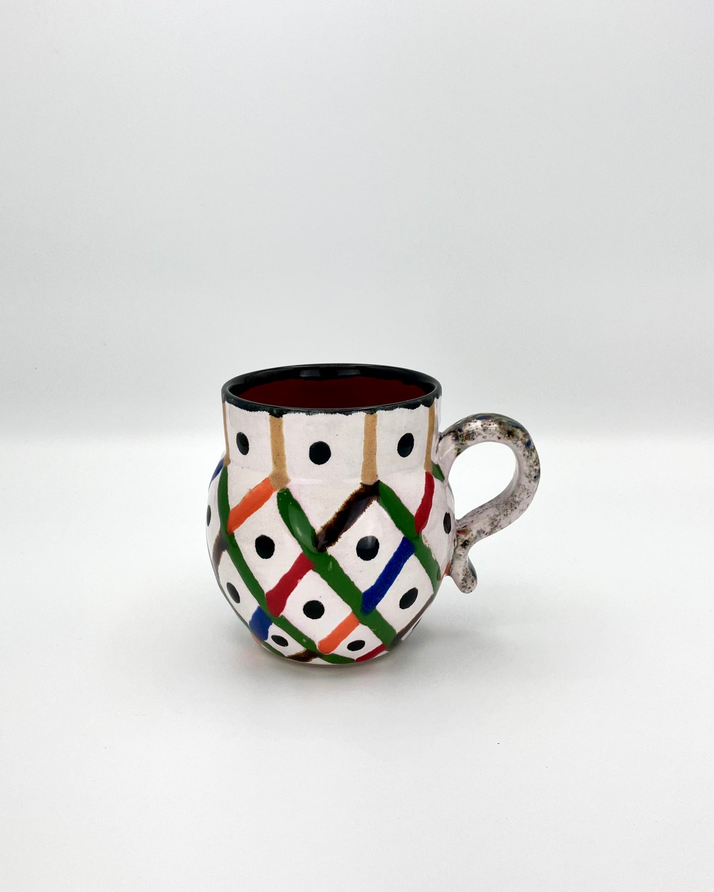 Trellis dot mug