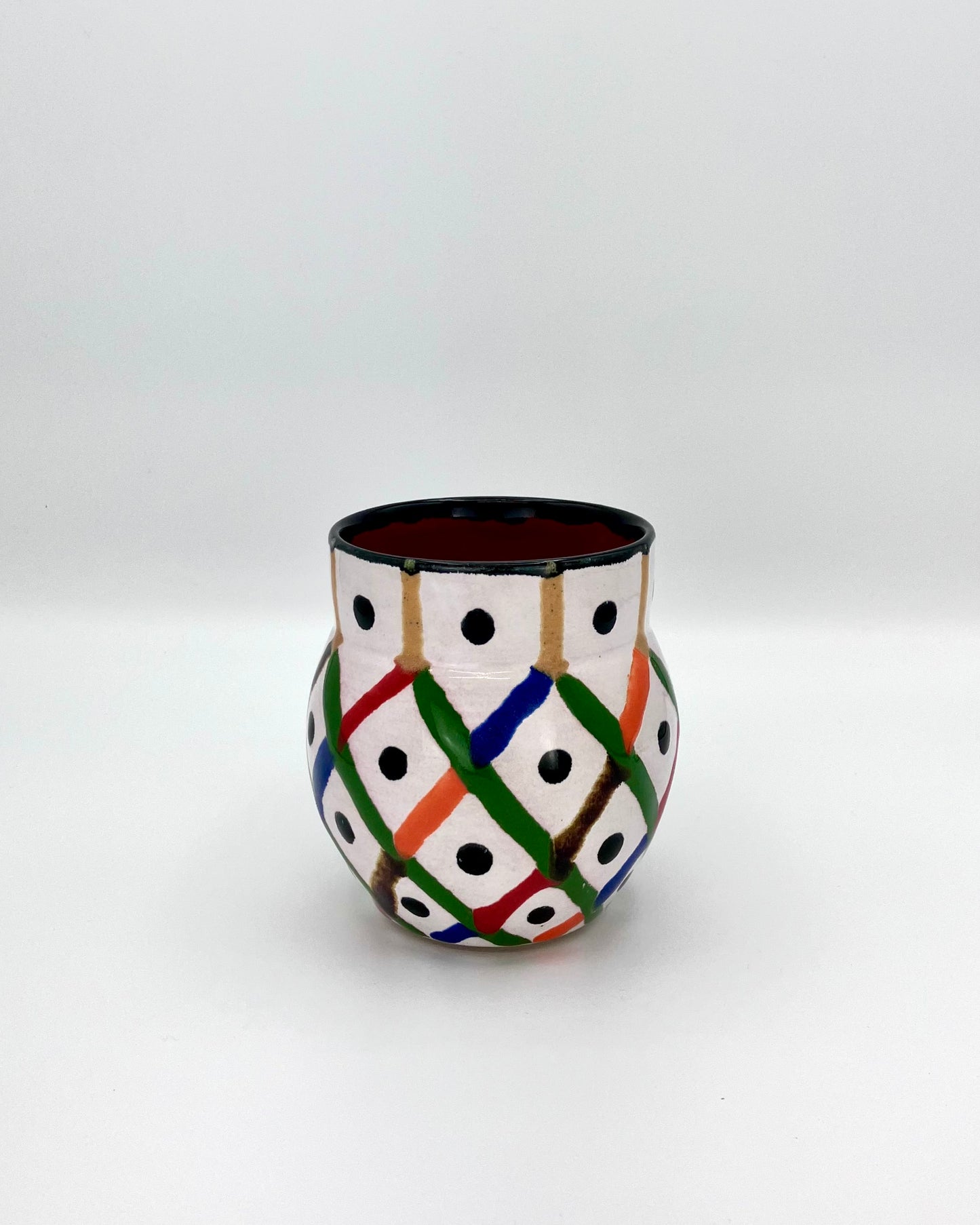 Trellis dot mug