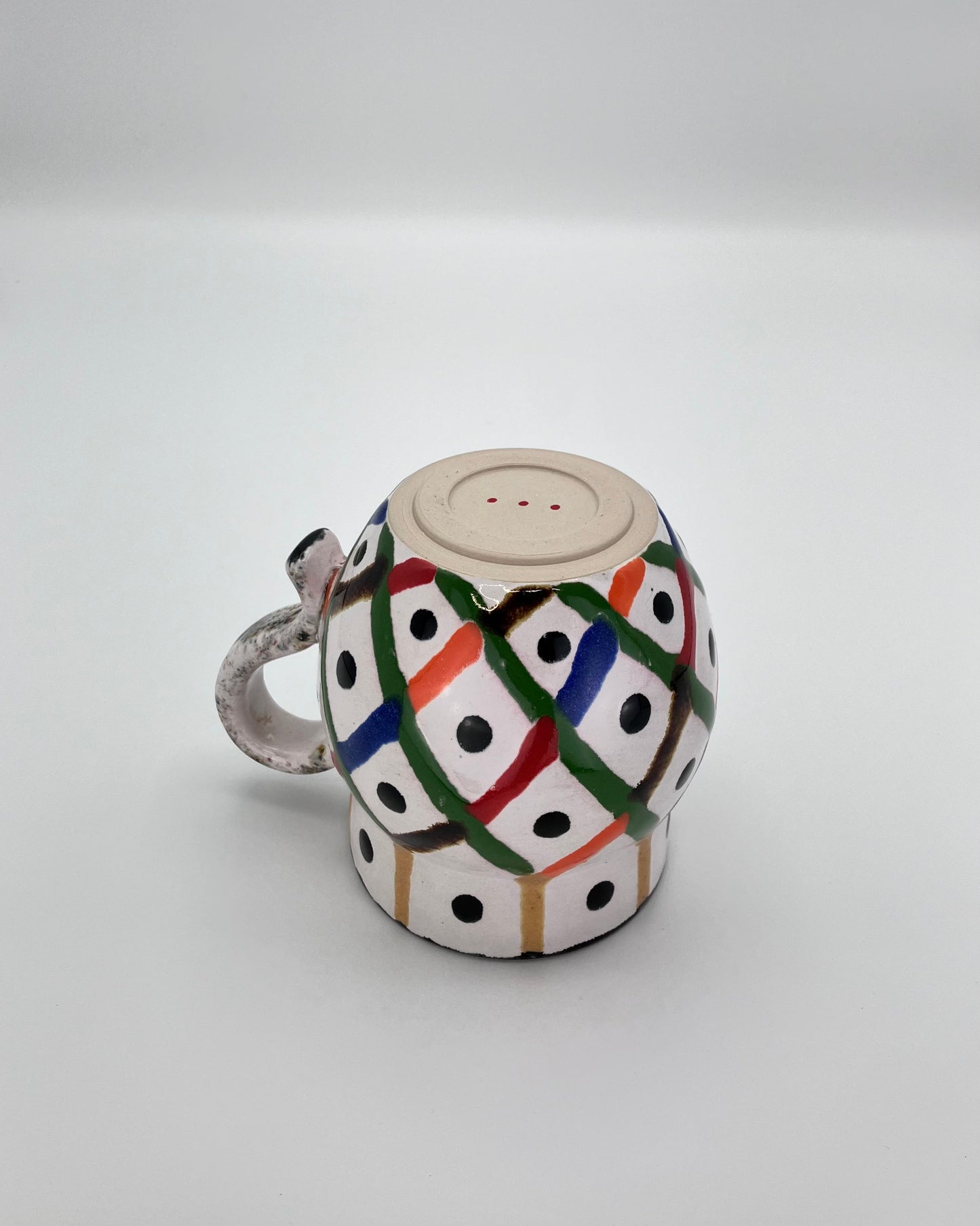 Trellis dot mug