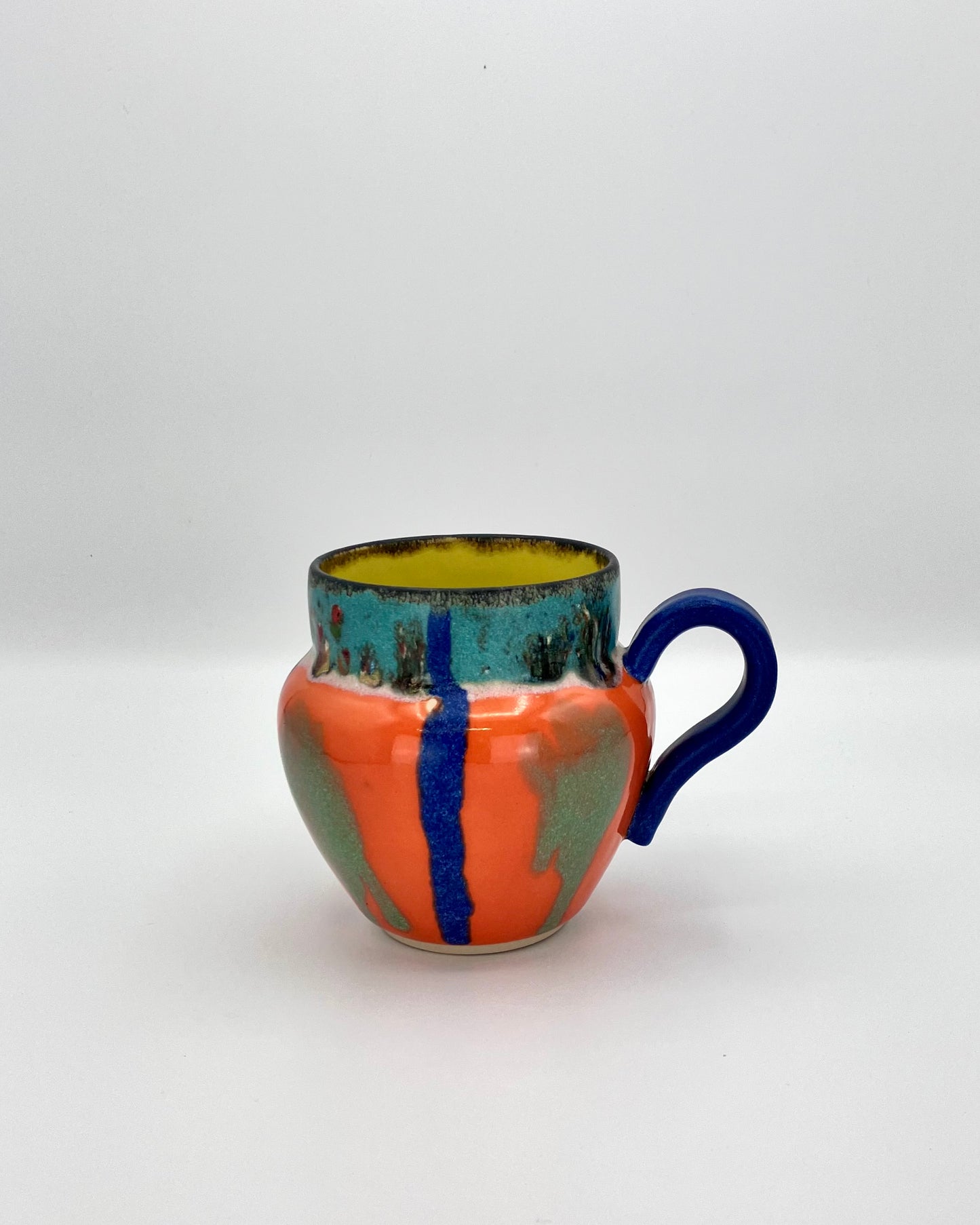 All The Time mug (orange heart)