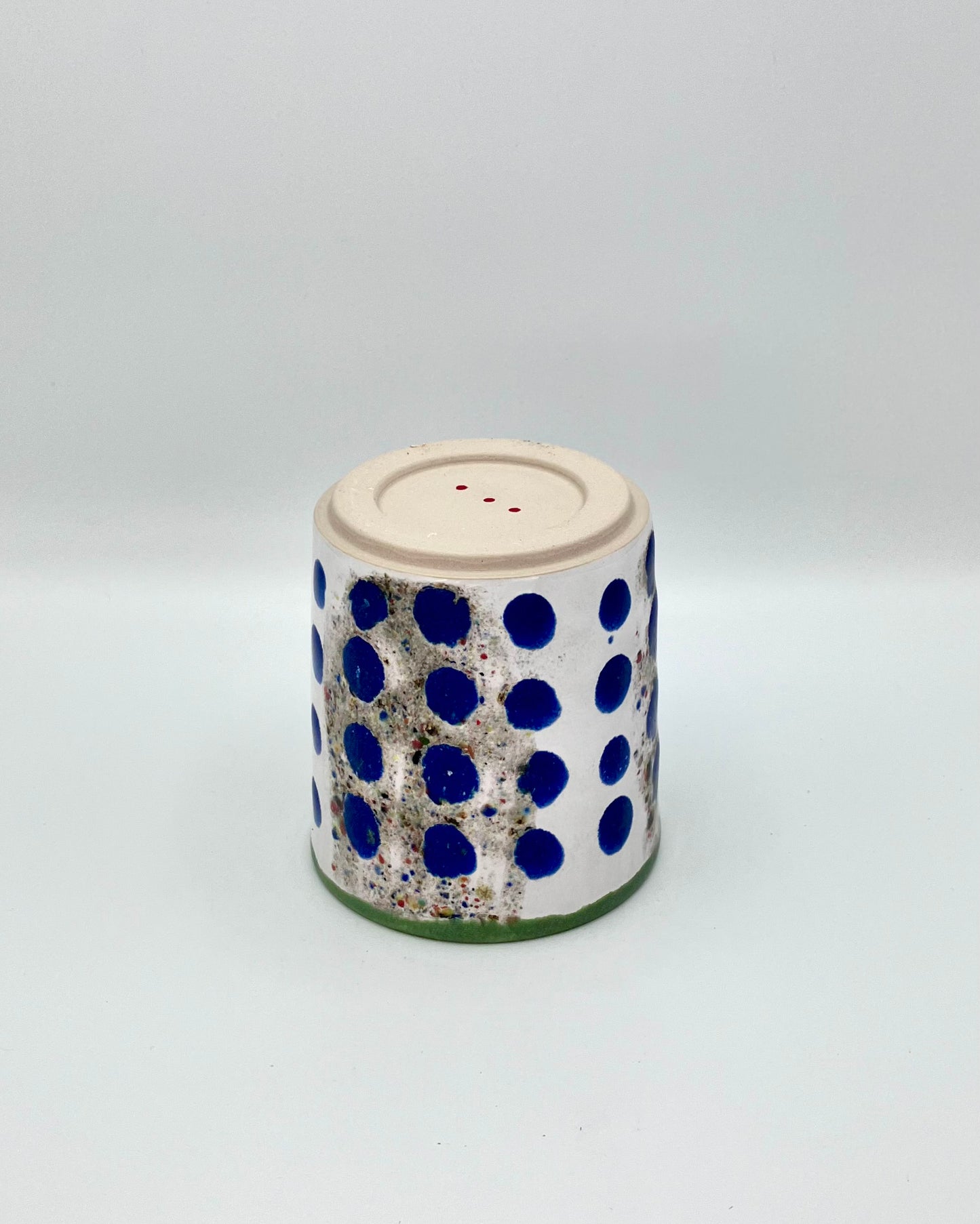 Blue Polka cup (tight)