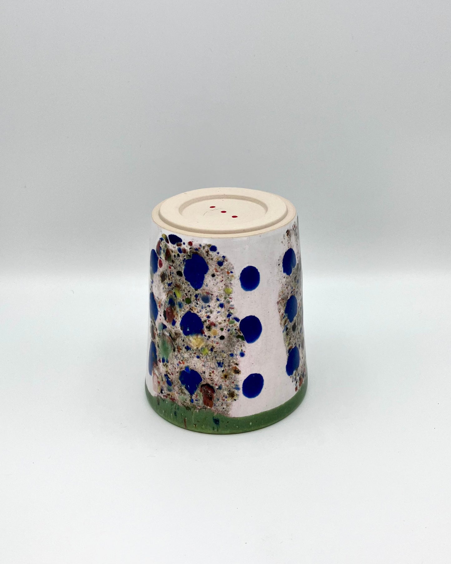 Blue Polka cup (loose)