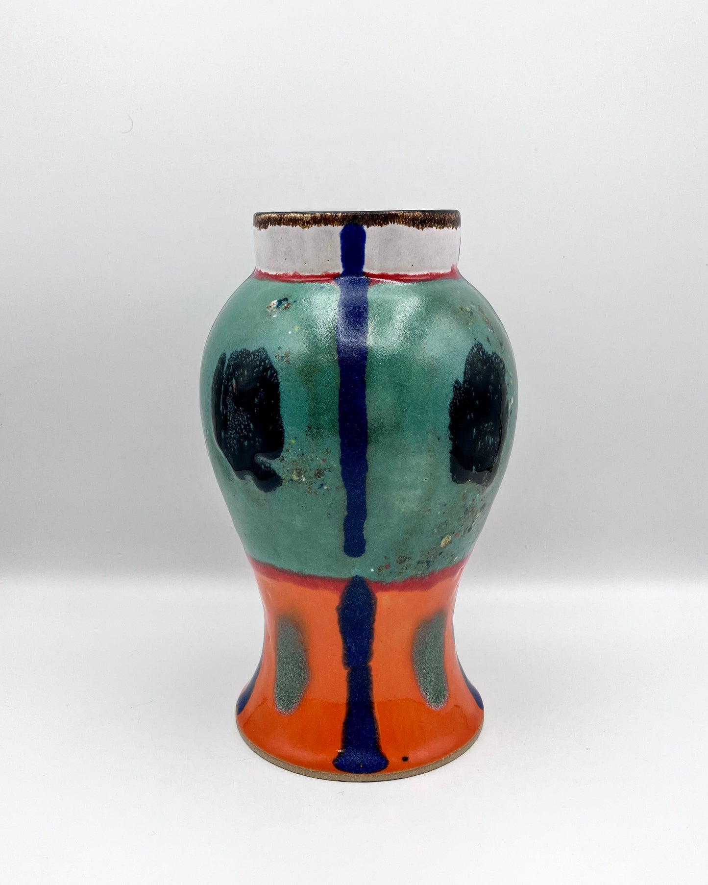Blue Valentine vase