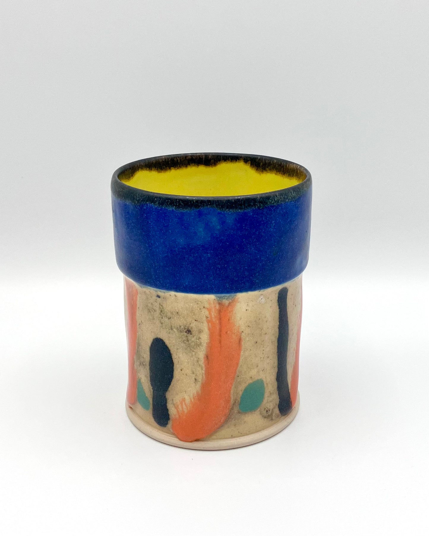 Indigo collar cup