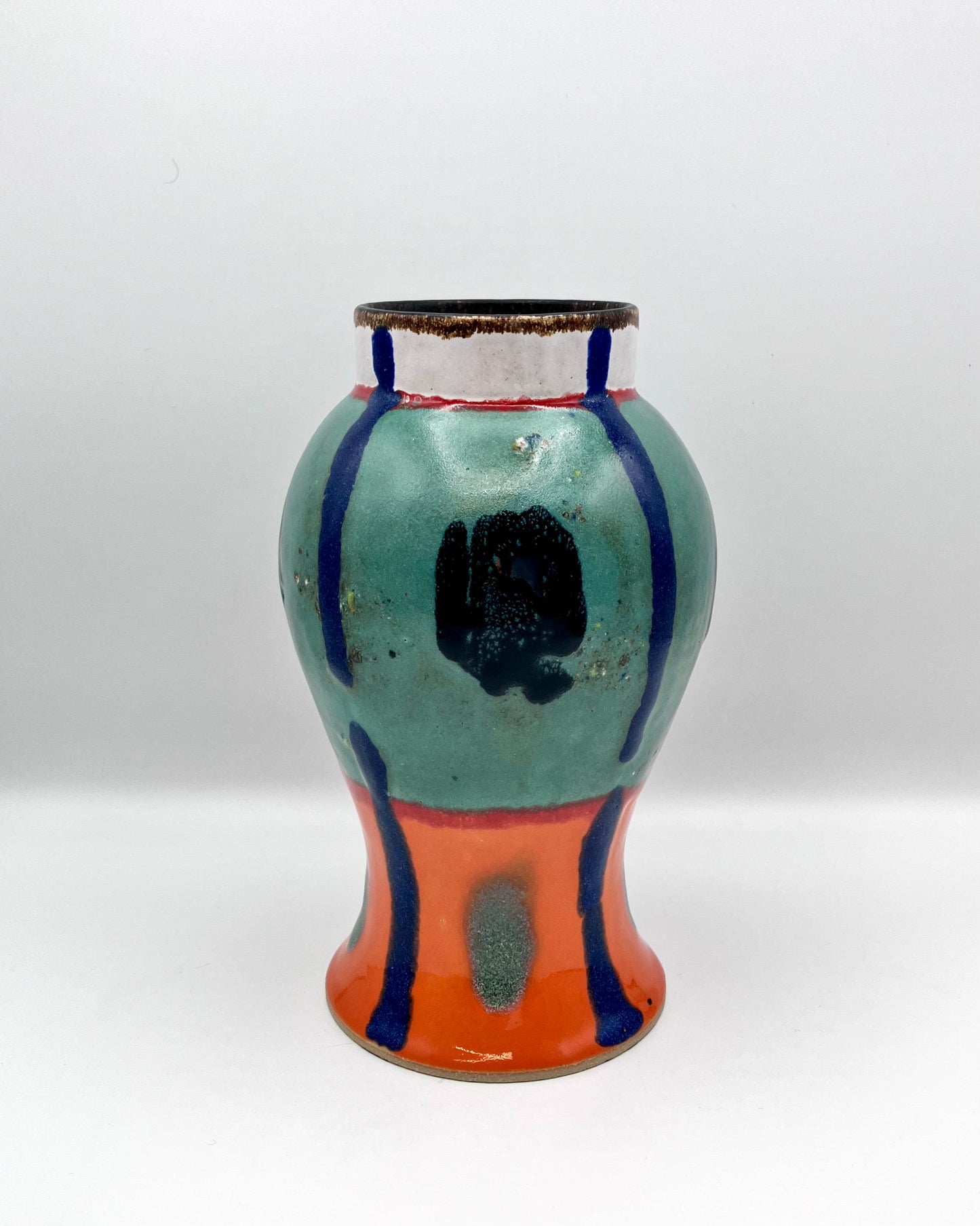 Blue Valentine vase
