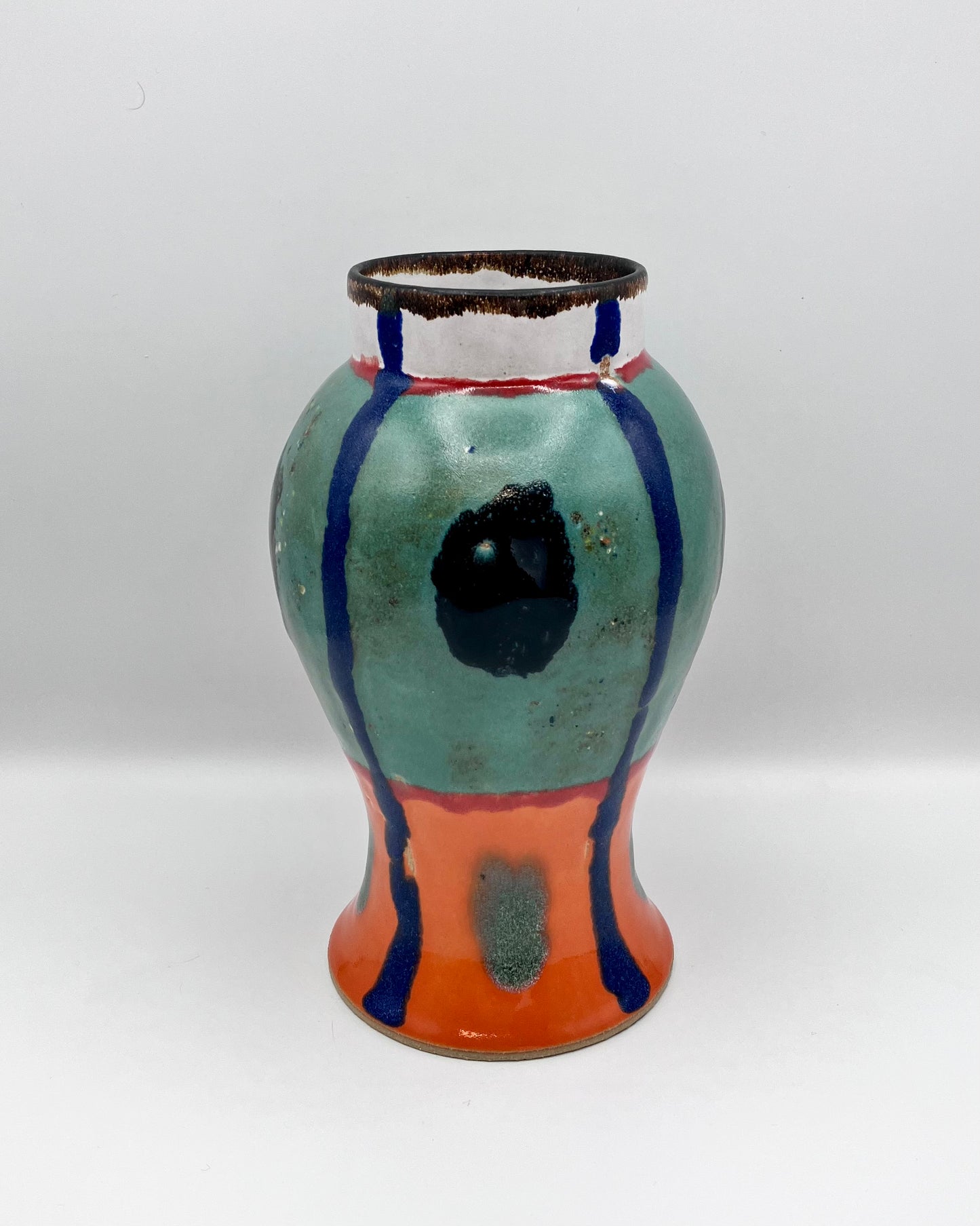 Blue Valentine vase