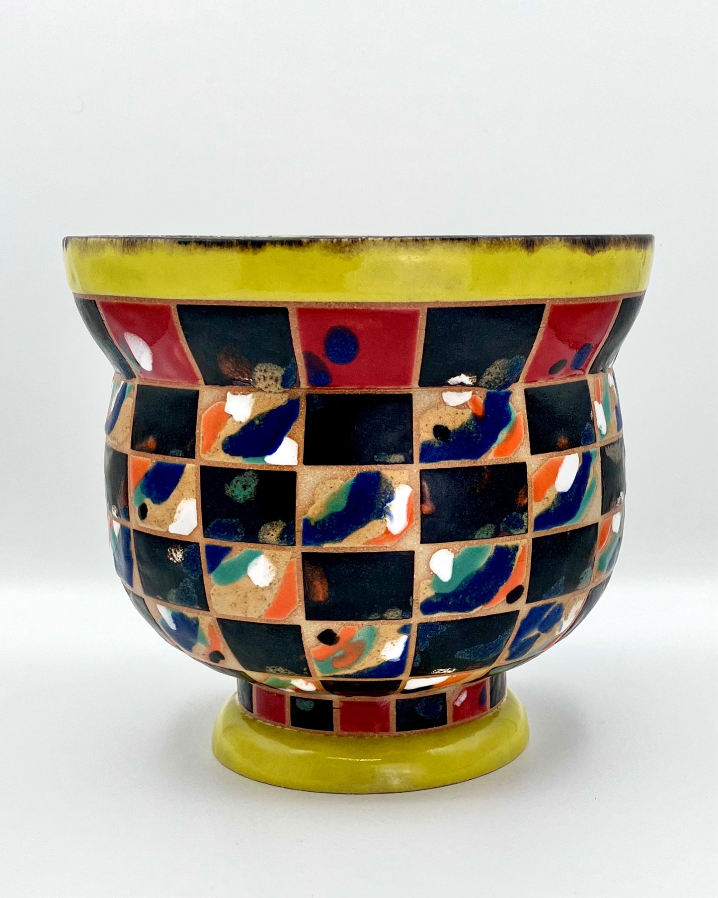 Chequered planter