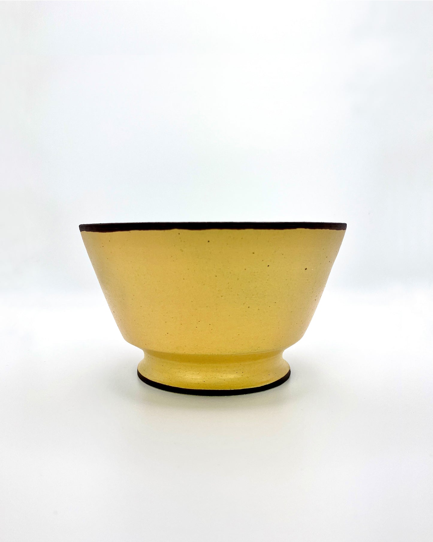 Ochre flute bowl (second)
