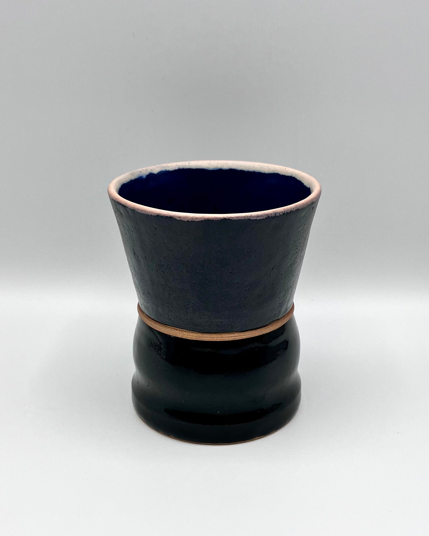 Black flute cup