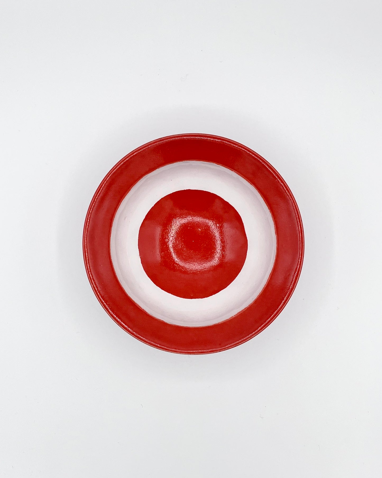 White stripe breakfast bowl