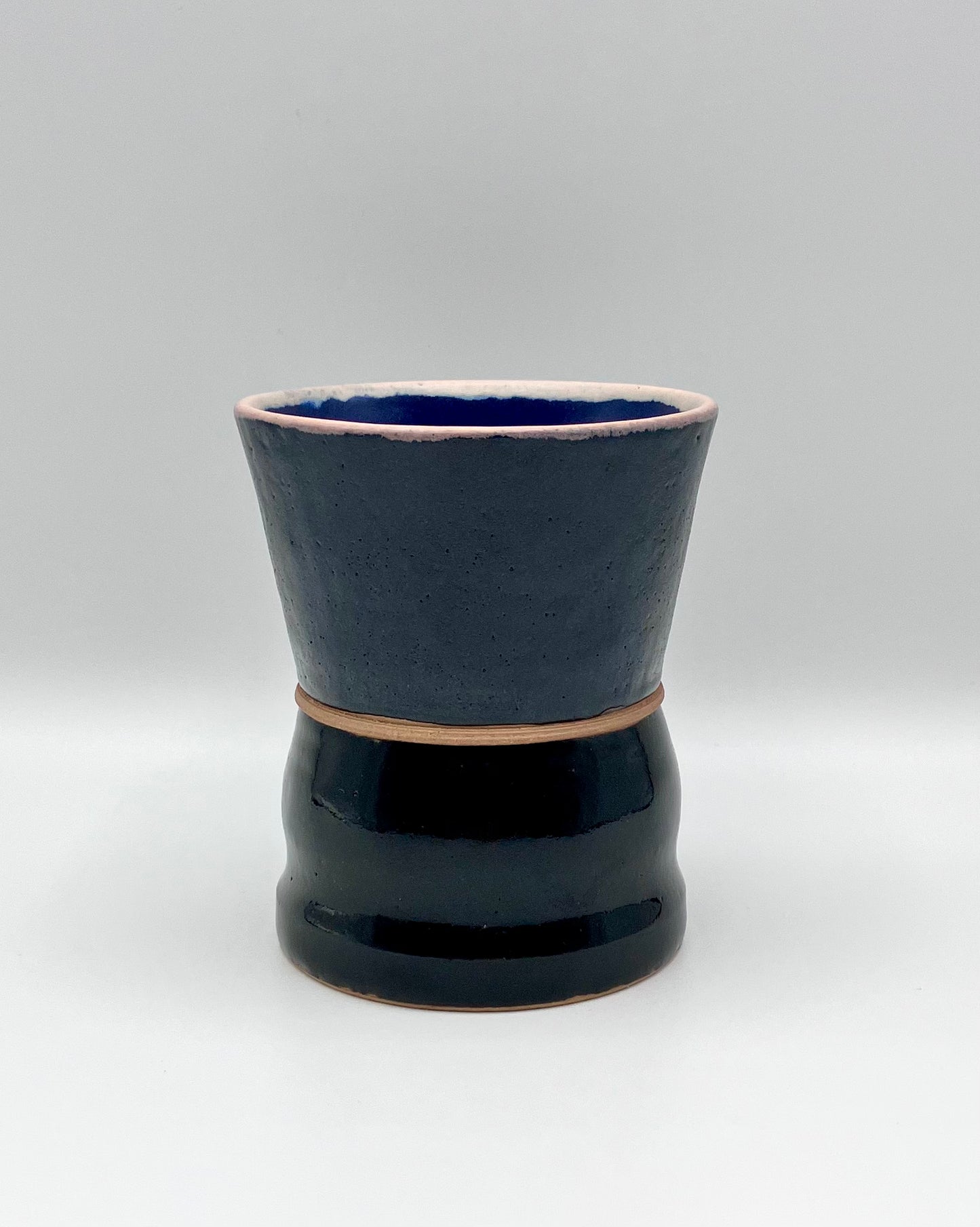 Black flute cup