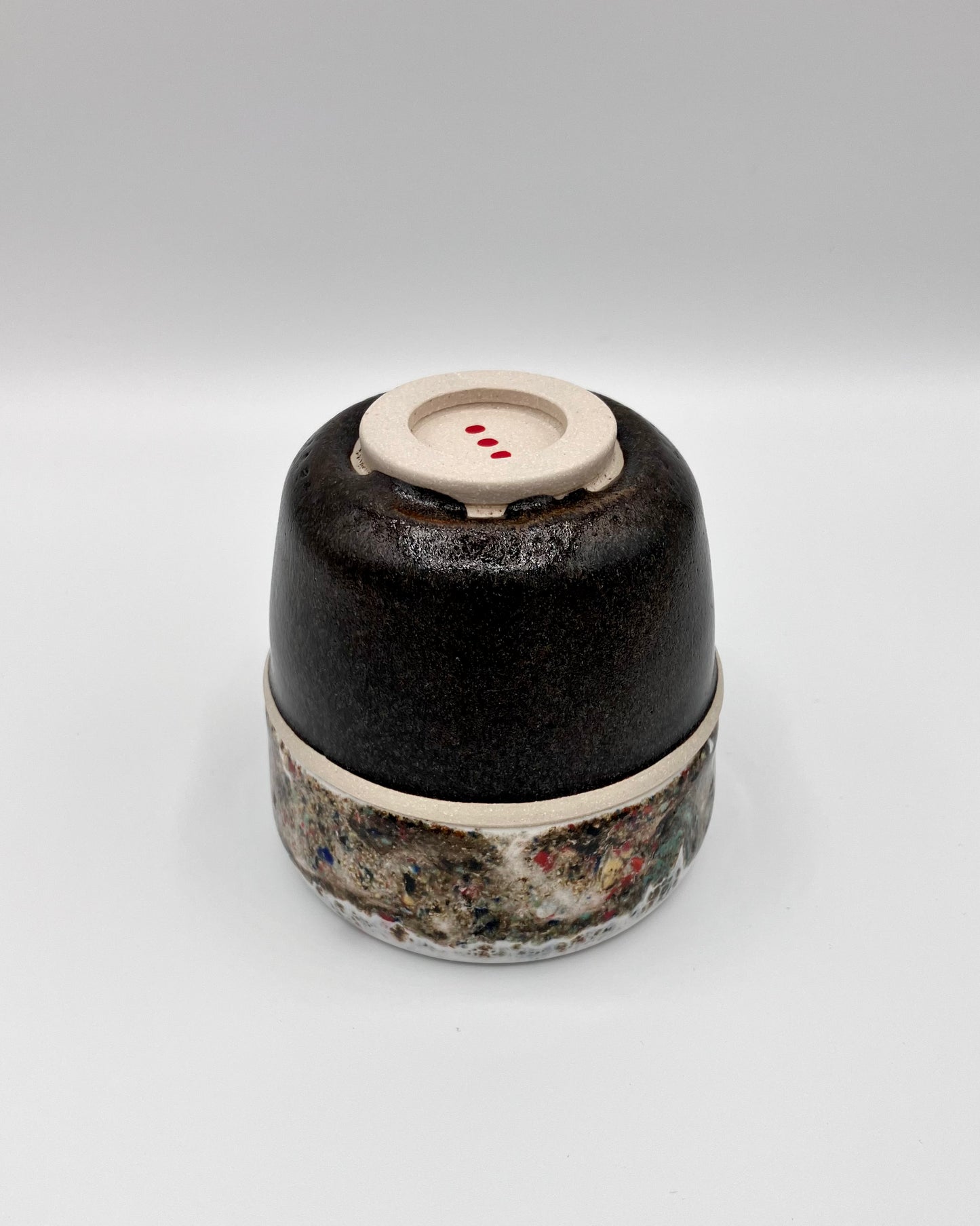 Tenmoku & leftovers cup