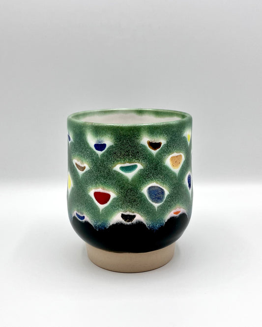 Murano lattice cup