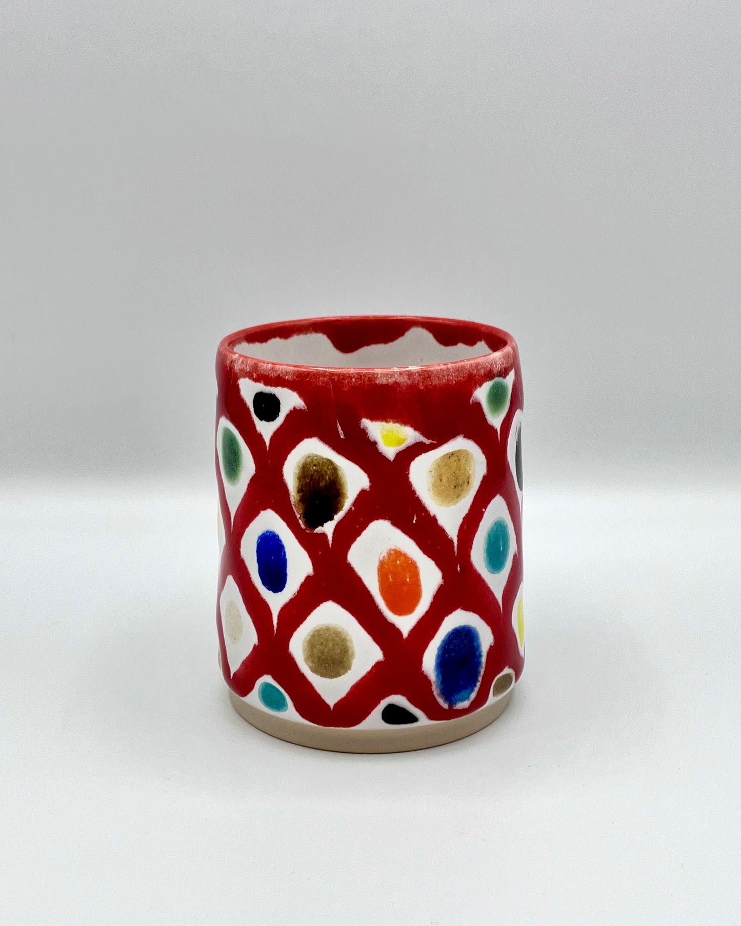 Murano lattice cup