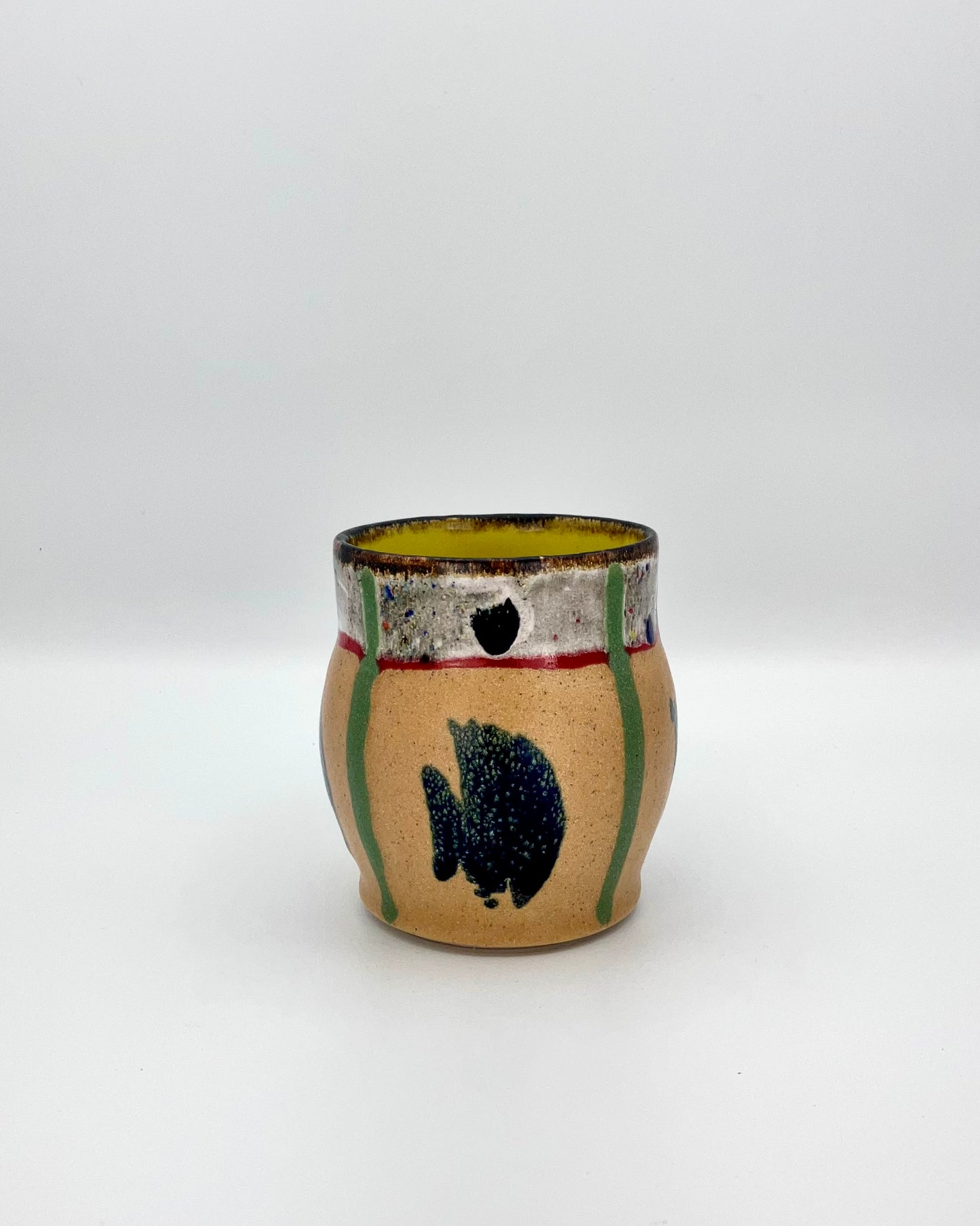 What's He Building? mug (field)