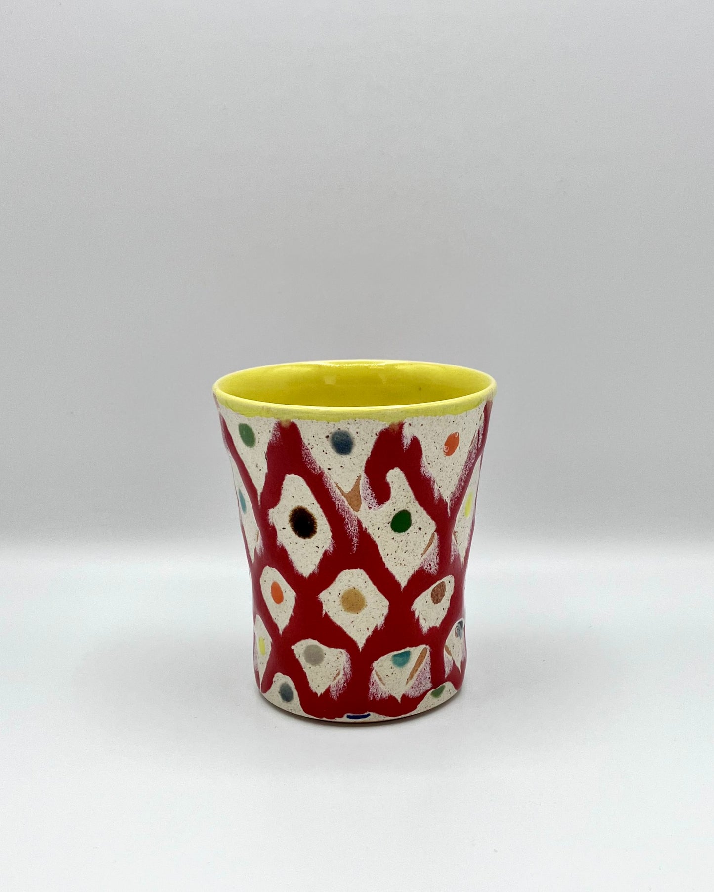 Red lattice cup