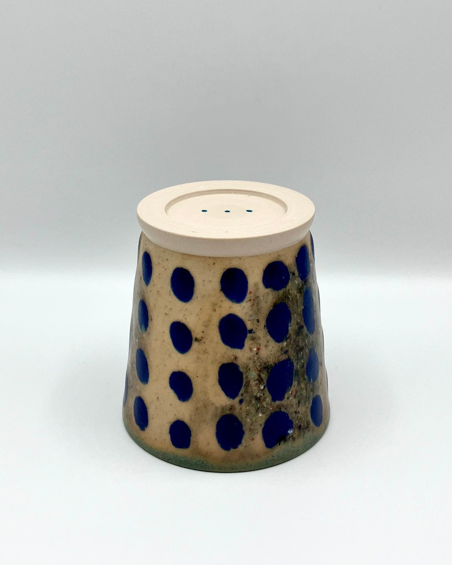 Blue Polka cup