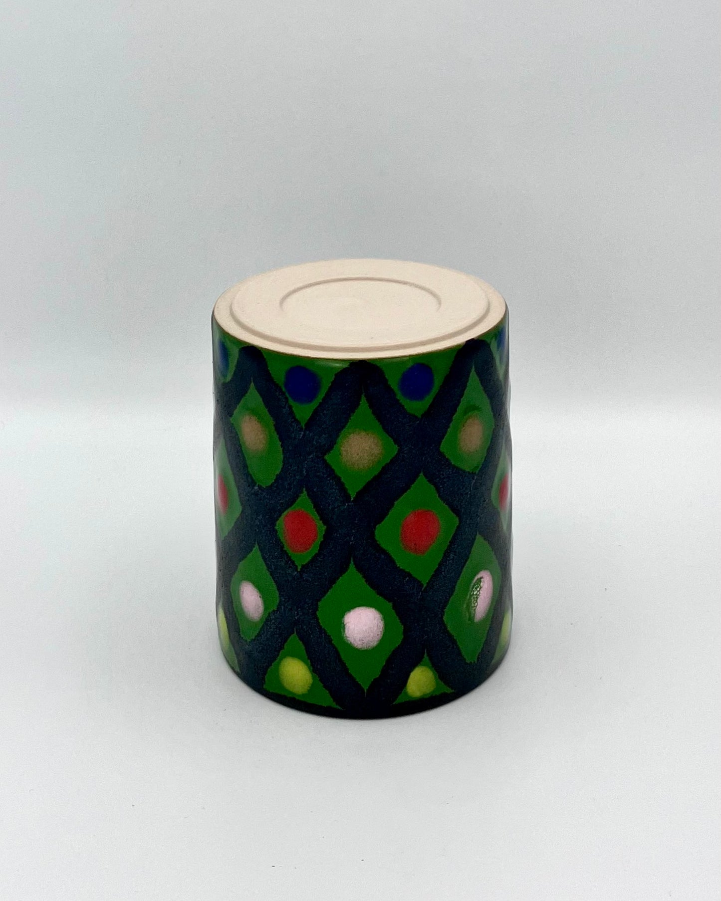 Black lattice cup