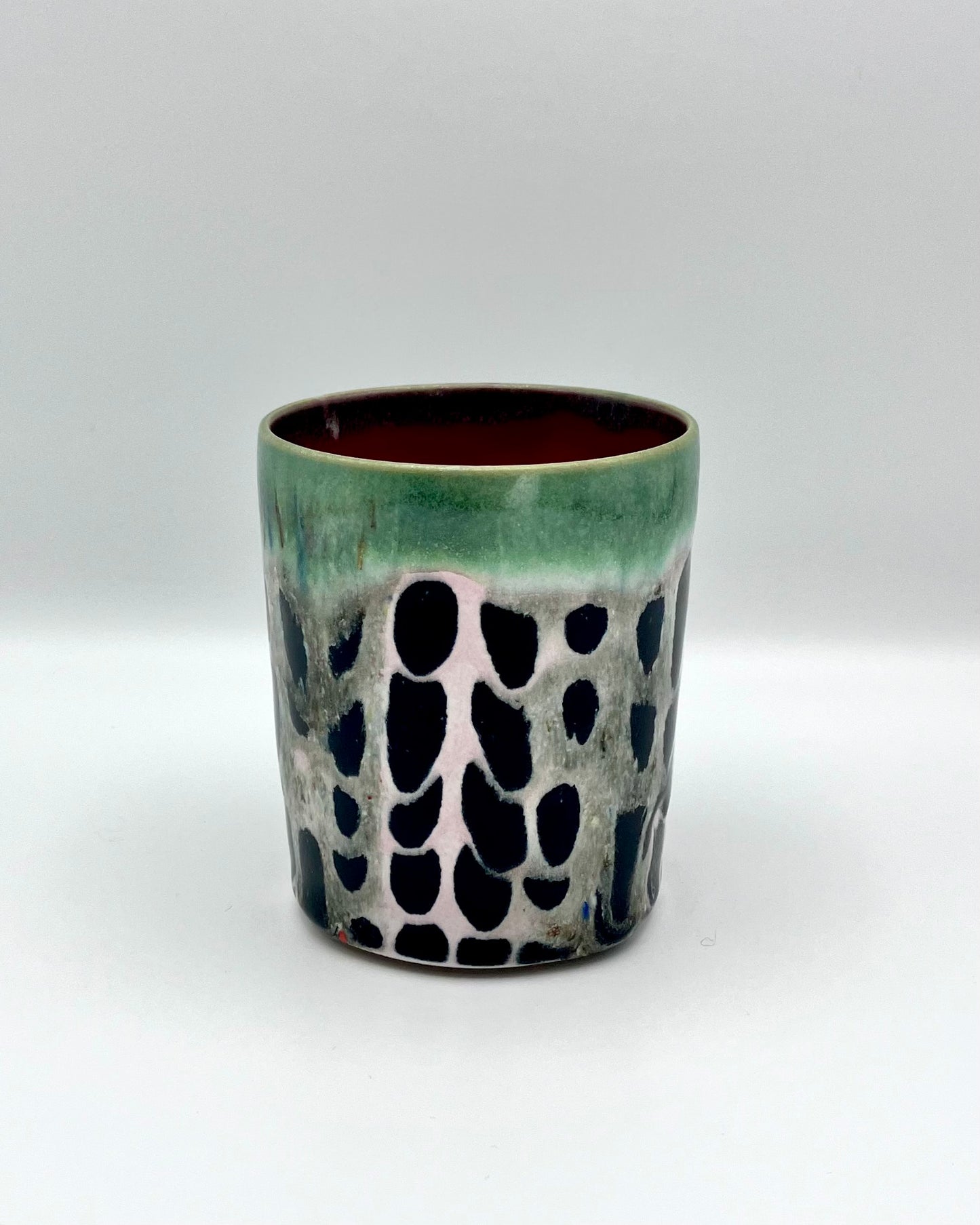 Black Polka cup