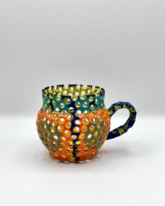 Pierced mug