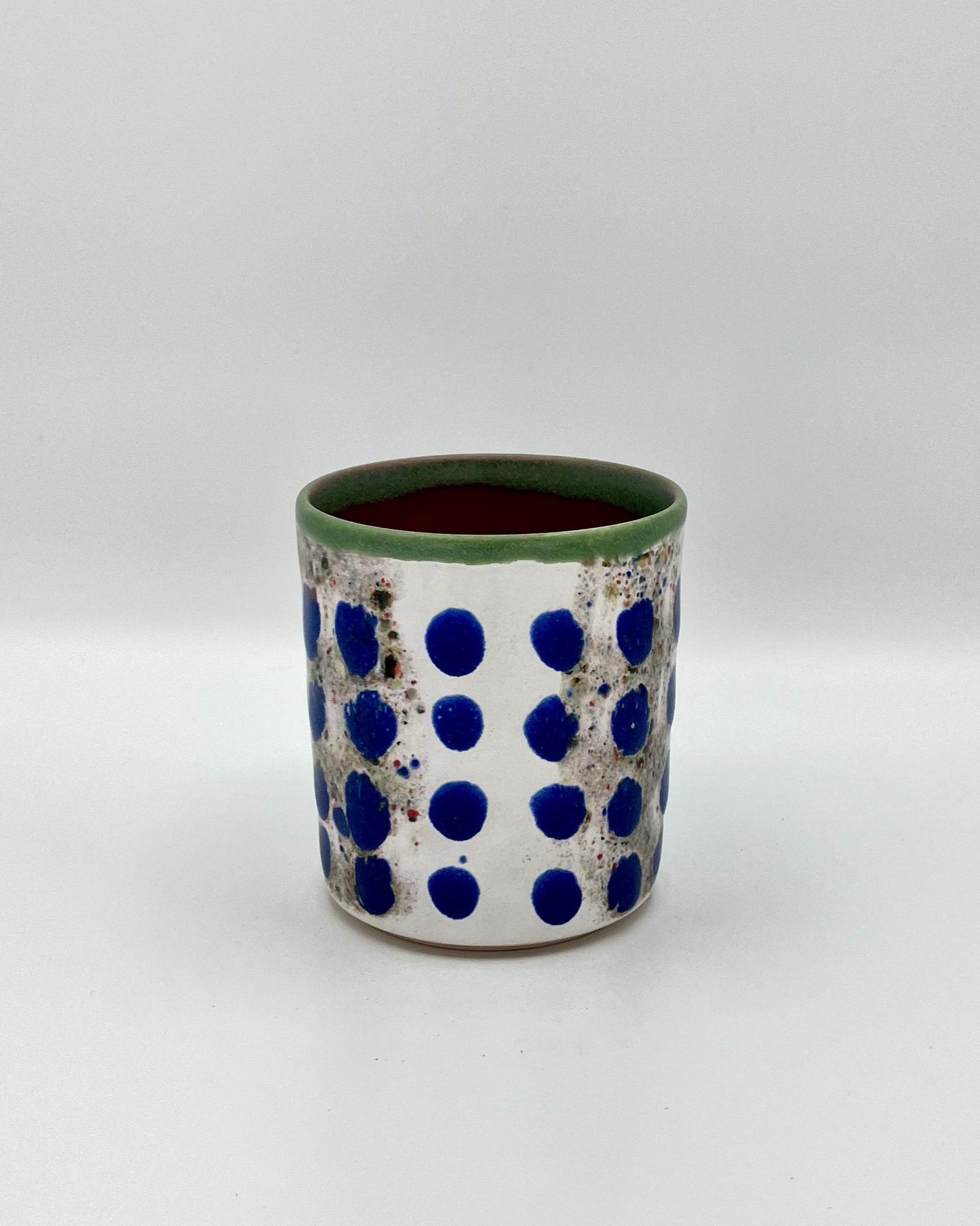 Blue Polka cup (tight)