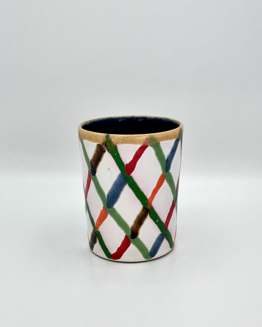 Lattice cup (blue)