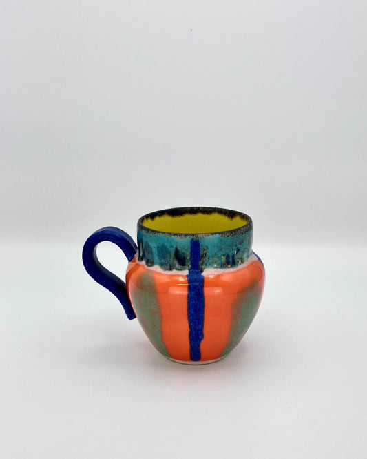 All The Time mug (orange heart)