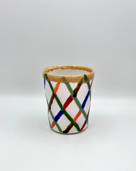 Trellis cup (white)