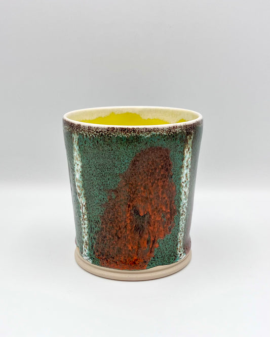 Tangerine slice cup