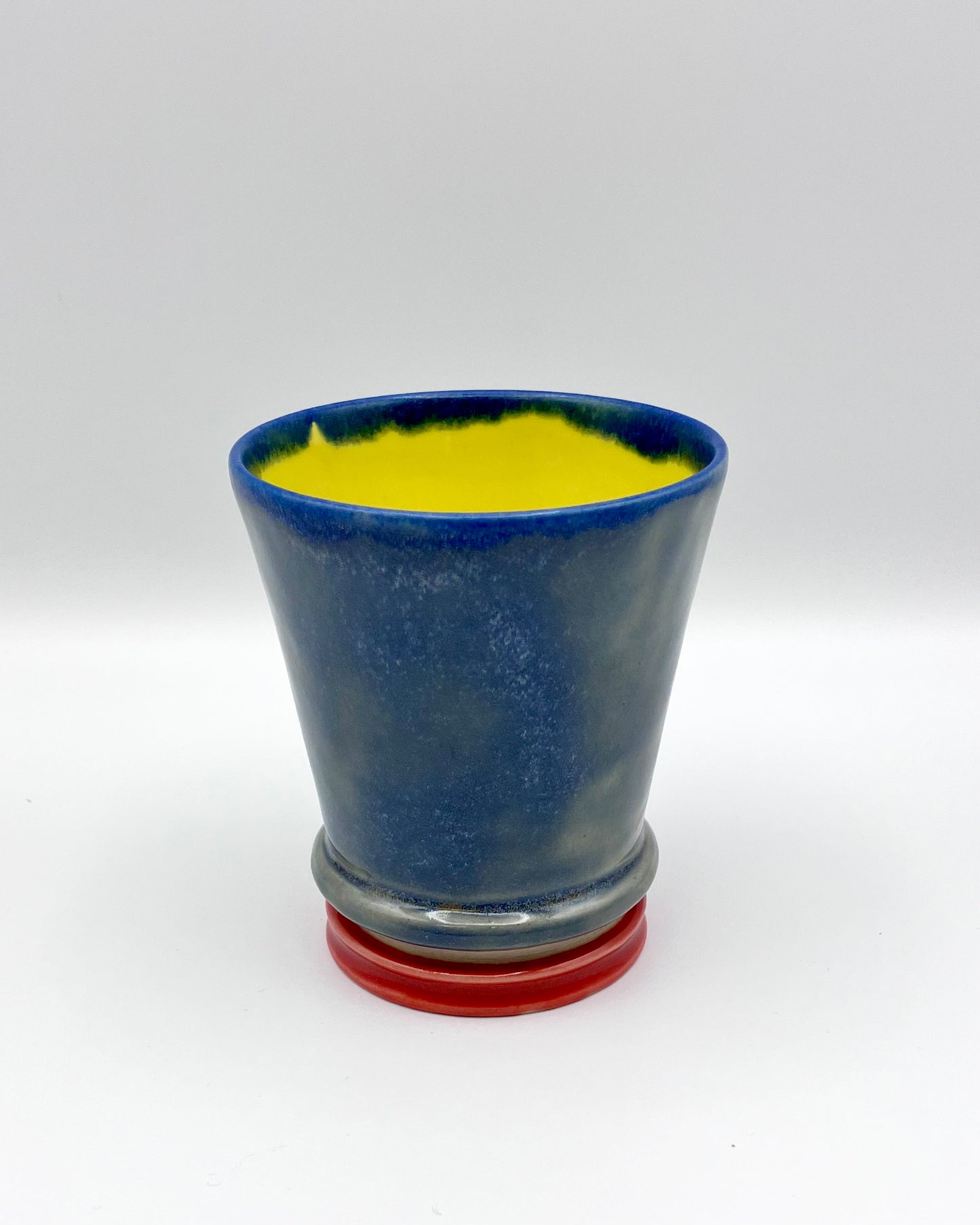 Blue wash cup (second)