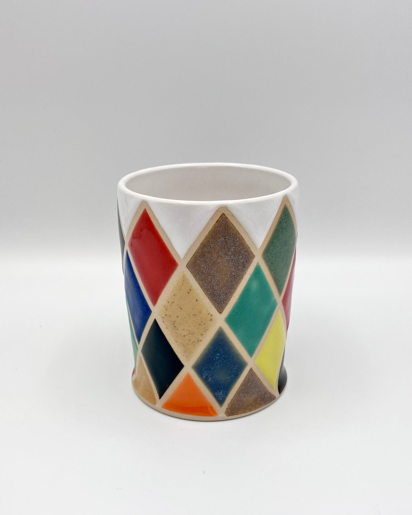 Harlequin mug