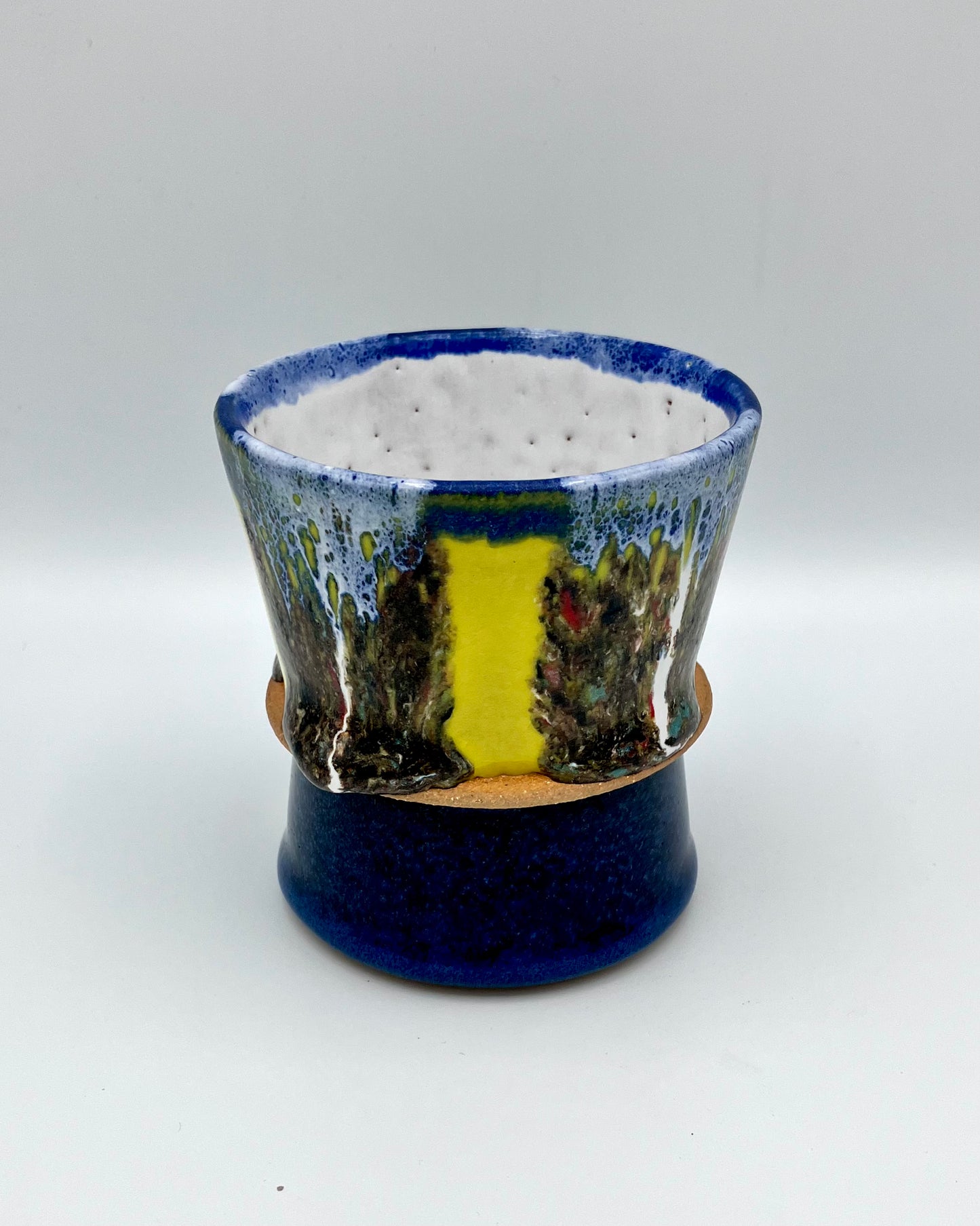 Yellow, blue leftovers cup 2 (second)