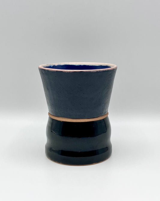 Black flute cup